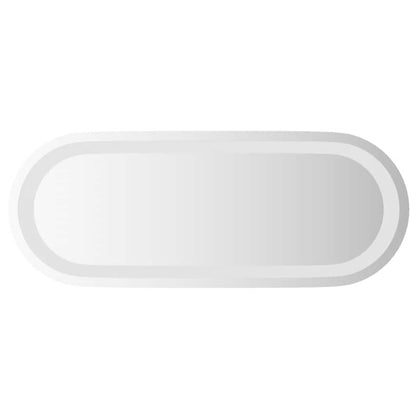 vidaXL LED Bathroom Mirror 50x20 cm Oval