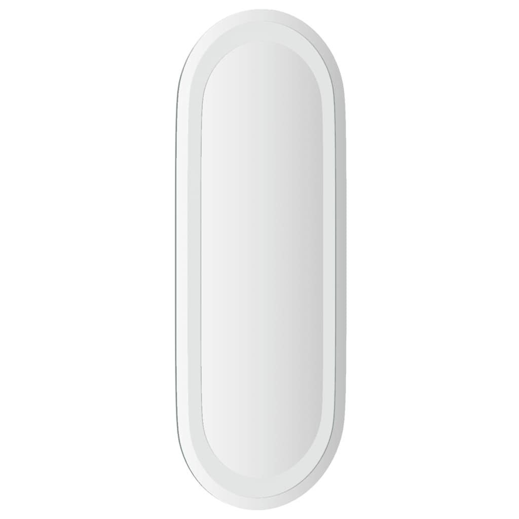 vidaXL LED Bathroom Mirror 50x20 cm Oval
