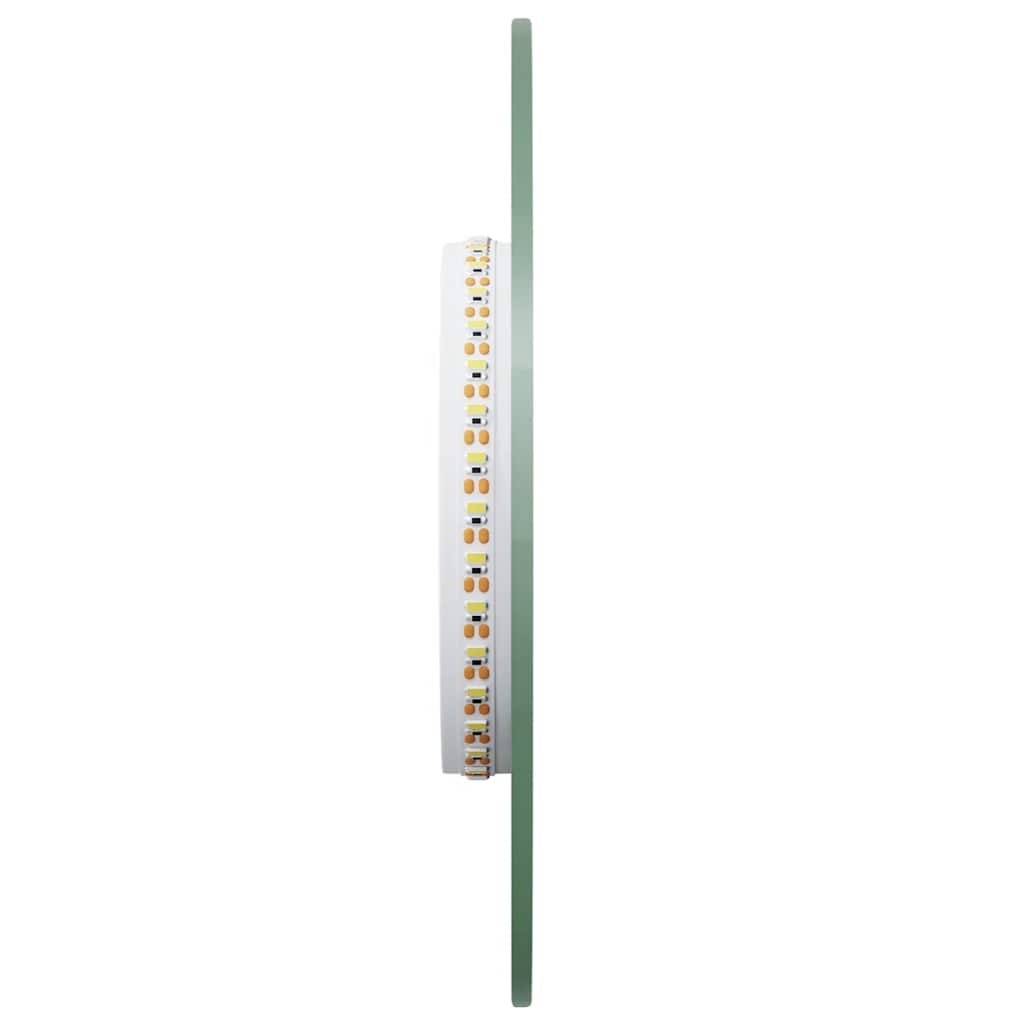 vidaXL LED Bathroom Mirror 50x20 cm Oval