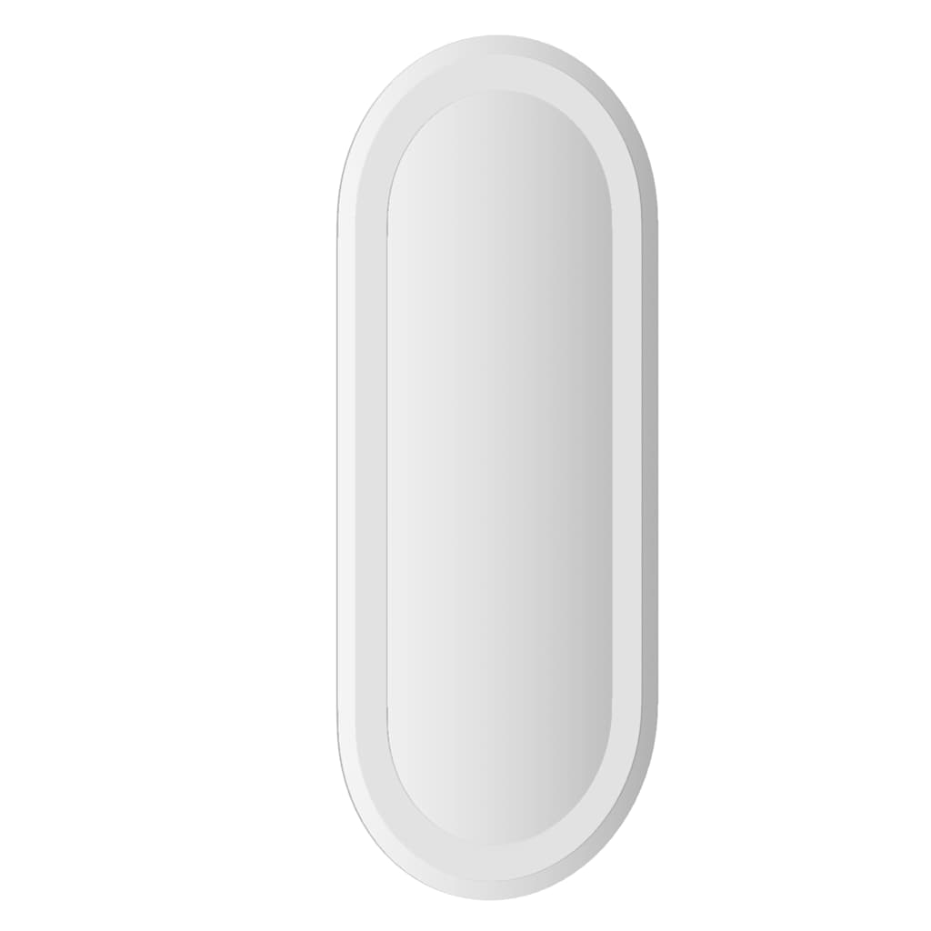 vidaXL LED Bathroom Mirror 60x25 cm Oval
