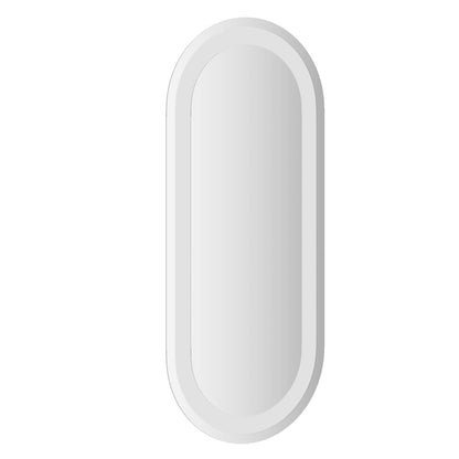 vidaXL LED Bathroom Mirror 60x25 cm Oval