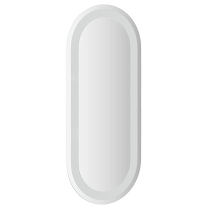 vidaXL LED Bathroom Mirror 70x30 cm Oval