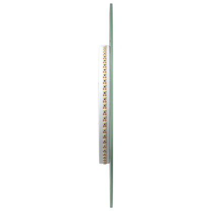 vidaXL LED Bathroom Mirror 70x30 cm Oval
