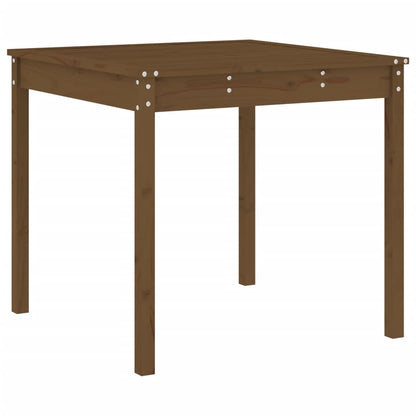 vidaXL 3 Piece Garden Bistro Set Honey Brown Solid Wood Pine