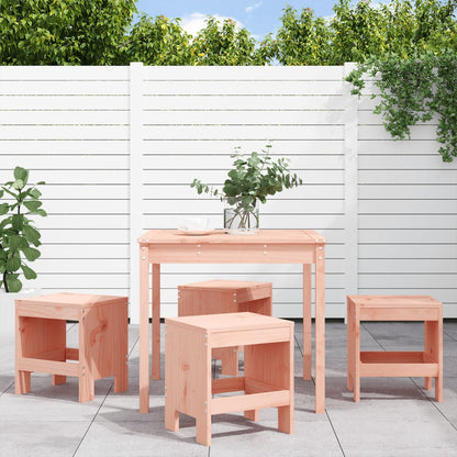 vidaXL 5 Piece Garden Dining Set Solid Wood Douglas