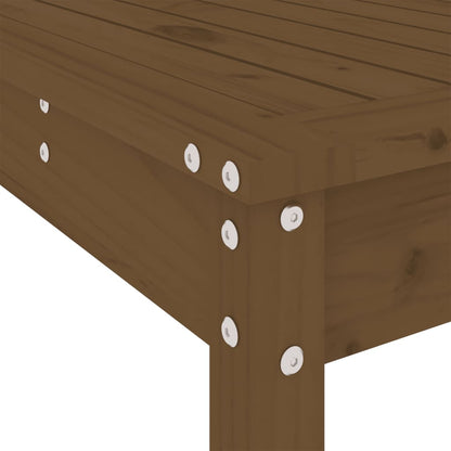 vidaXL Garden Dining Set | Honey Brown | Solid Pine Wood | Large | Seats Many