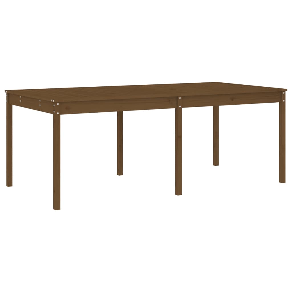 vidaXL Garden Dining Set | Honey Brown | Solid Pine Wood | Large | Seats Plenty