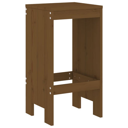 vidaXL Garden Bar Set | Honey Brown | Solid Pine Wood | For 6 people