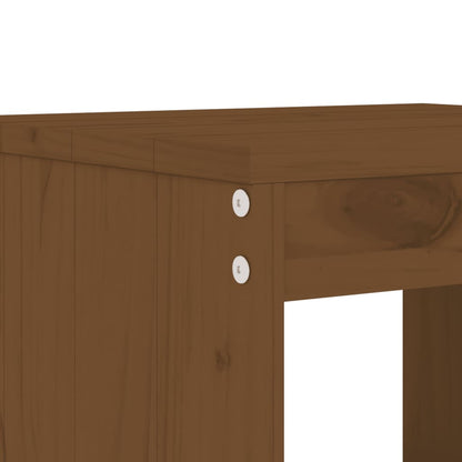 vidaXL Garden Bar Set | Honey Brown | Solid Pine Wood | For 6 people