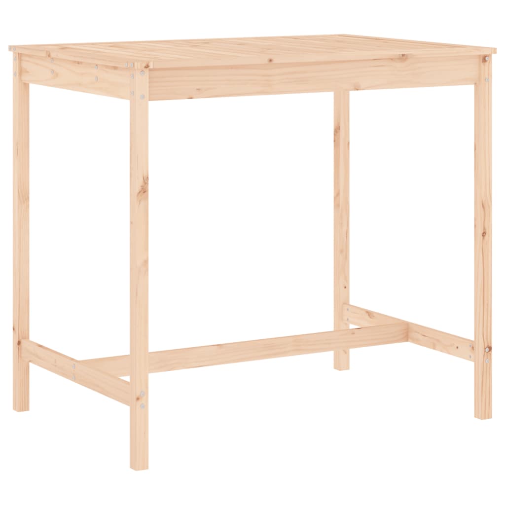 vidaXL 5 Piece Garden Bar Set Solid Wood Pine