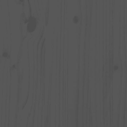 vidaXL 7 Piece Garden Bar Set Grey Solid Wood Pine