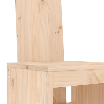 vidaXL Garden Bar Set | Natural Pine | Solid Pine Wood | Large | Seats Lots