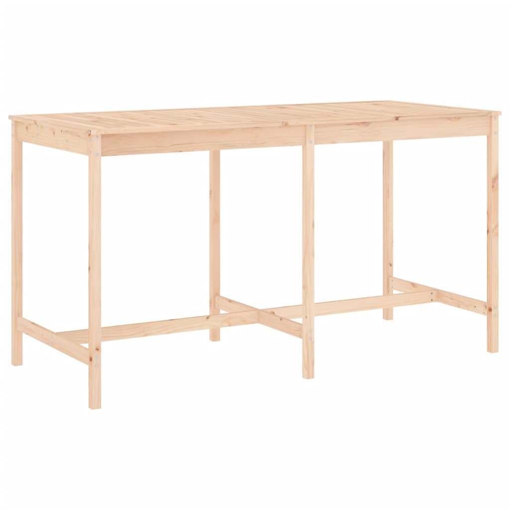 vidaXL Garden Bar Set | Natural Pine | Solid Pine Wood | Large | Seats Lots
