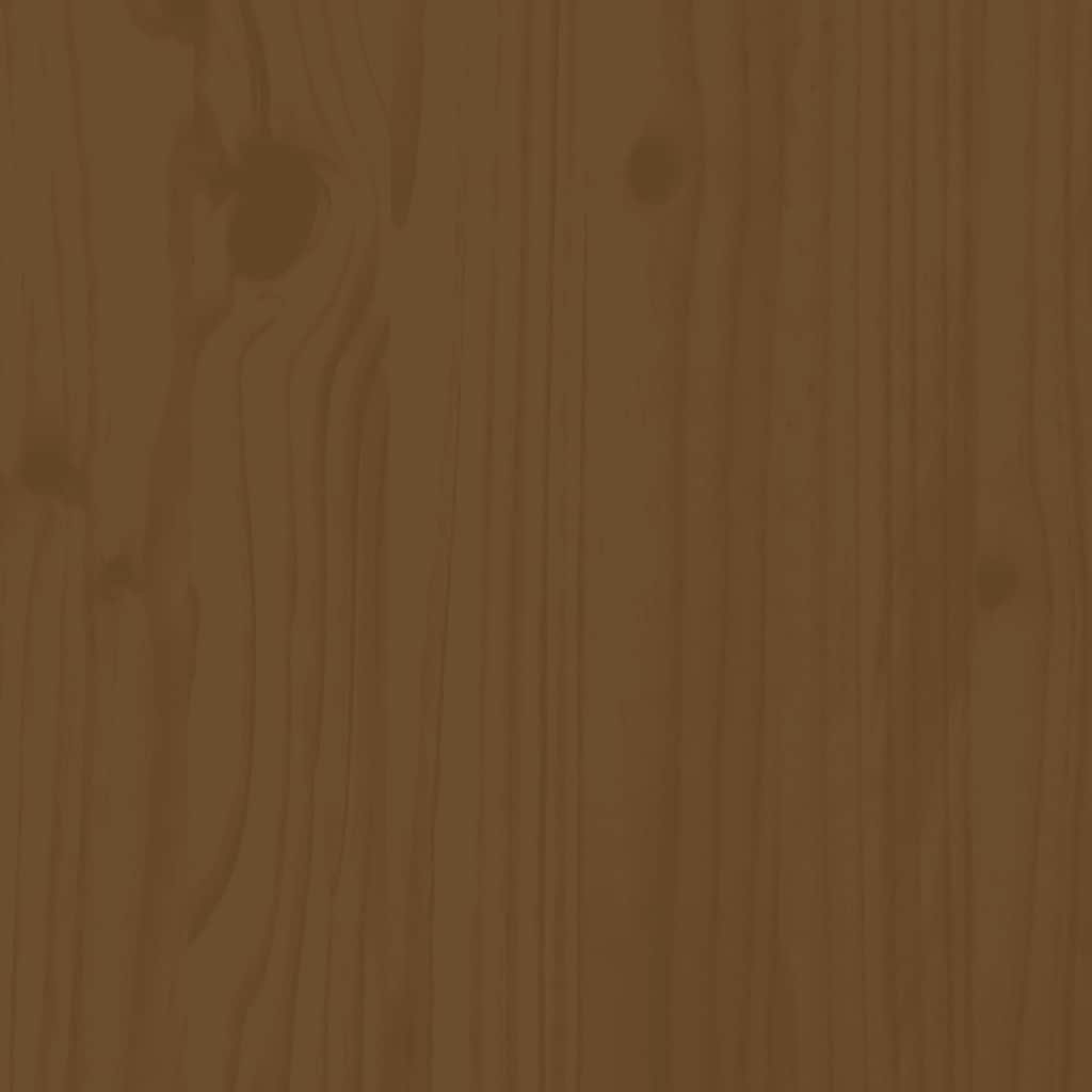 vidaXL 9 Piece Garden Bar Set Honey Brown Solid Wood Pine