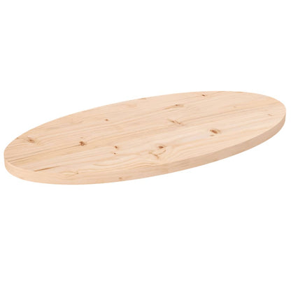 vidaXL Table Top | Natural Pine | Solid Pine Wood | 70 x 35 cm | Durable