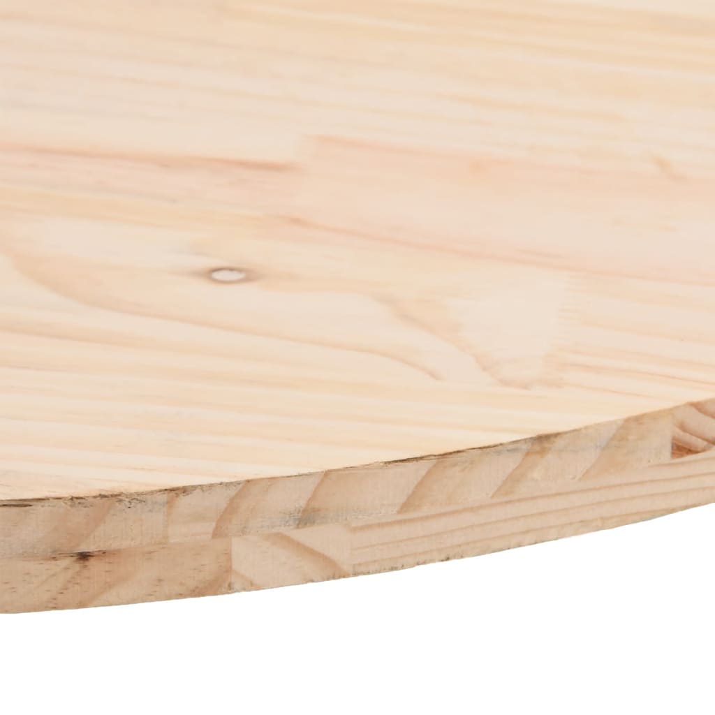 vidaXL Table Top | Natural Pine | Solid Pine Wood | 70 x 35 cm | Durable