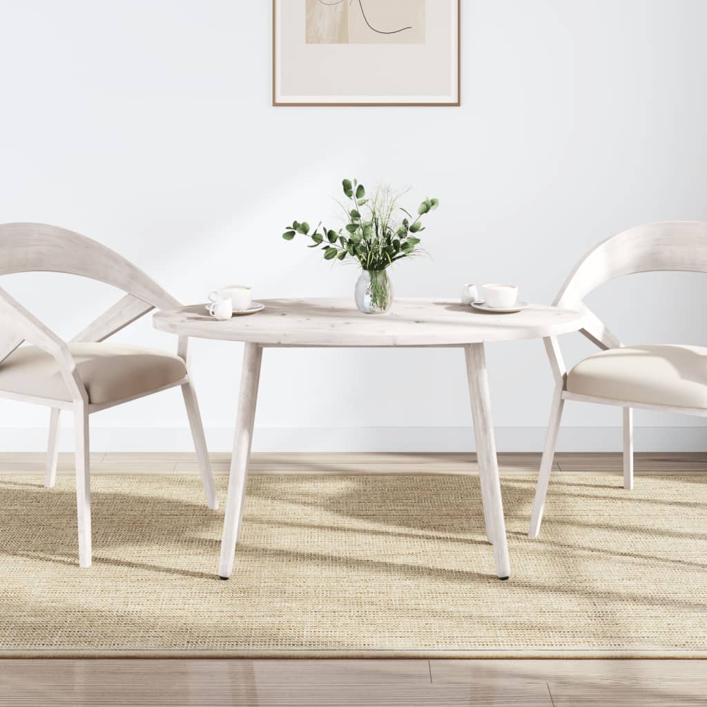 vidaXL Table Top White 90x45x2.5 cm Solid Wood Pine Oval