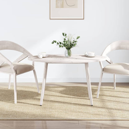 vidaXL Table Top White 90x45x2.5 cm Solid Wood Pine Oval