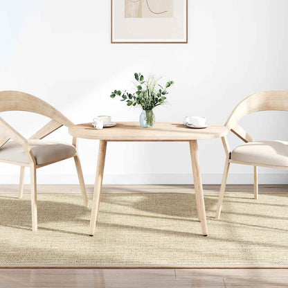 vidaXL Table Top 100x50x2.5 cm Solid Wood Pine Oval