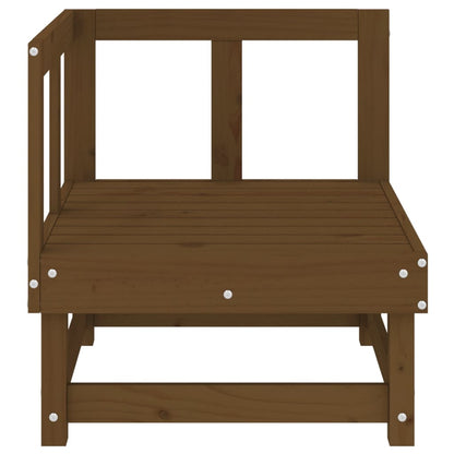 vidaXL Garden Corner Sofa Honey Brown Solid Wood Pine