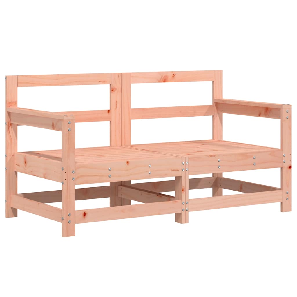 vidaXL Garden Corner Sofas 2 pcs Solid Wood Douglas