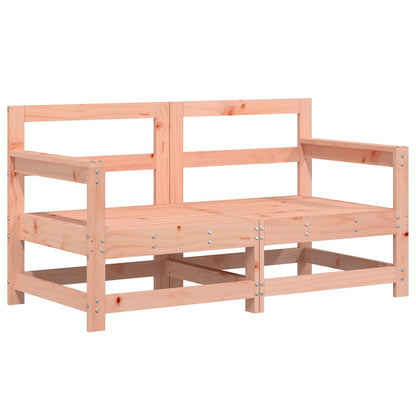 vidaXL Garden Corner Sofas 2 pcs Solid Wood Douglas