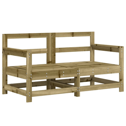 vidaXL Garden Corner Sofas 2 pcs Impregnated Wood Pine