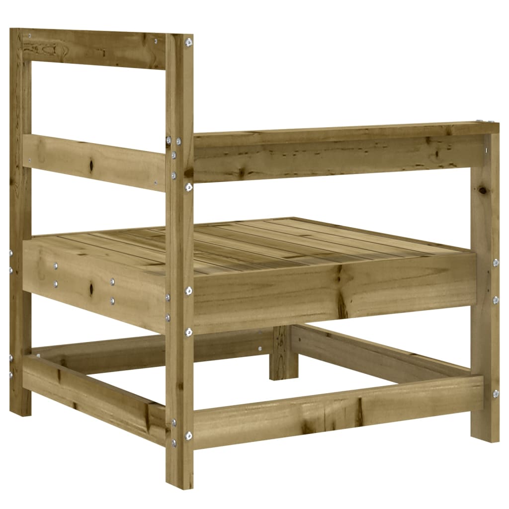 vidaXL Garden Corner Sofas 2 pcs Impregnated Wood Pine