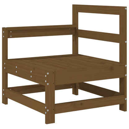 vidaXL 4 Piece Garden Lounge Set Honey Brown Solid Wood Pine