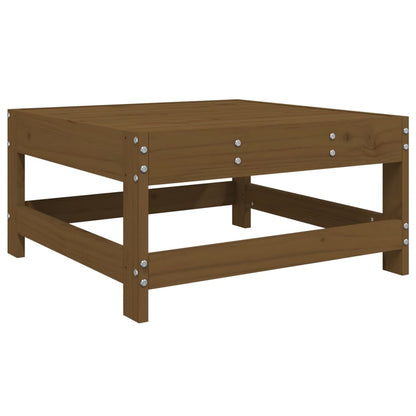 vidaXL 4 Piece Garden Lounge Set Honey Brown Solid Wood Pine