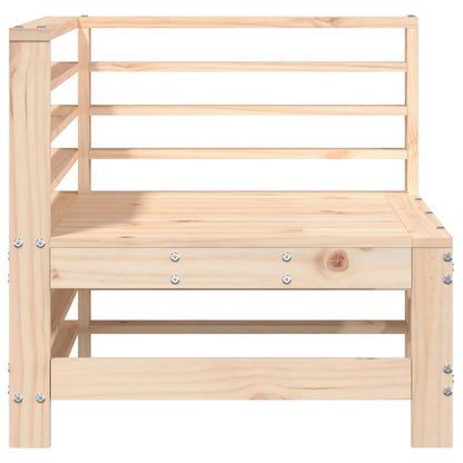 vidaXL Garden Corner Sofa Solid Wood Pine
