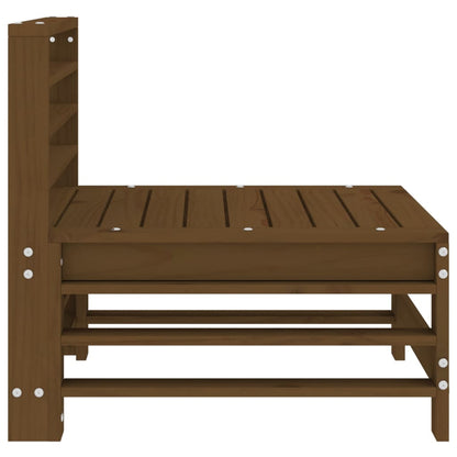 vidaXL Garden Middle Sofa Honey Brown Solid Wood Pine