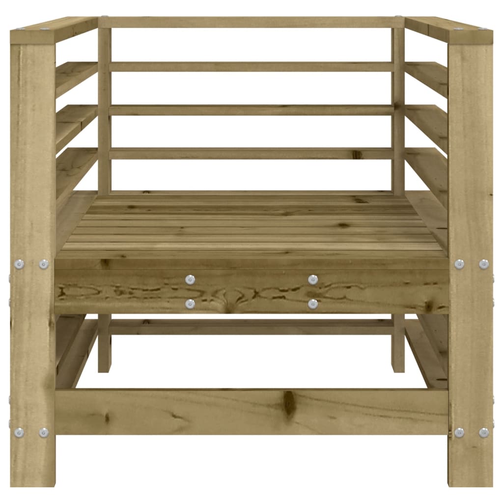 vidaXL Garden Chairs 2 pcs Impregnated Wood Pine