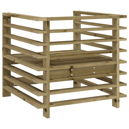 vidaXL Garden Chairs 2 pcs Impregnated Wood Pine