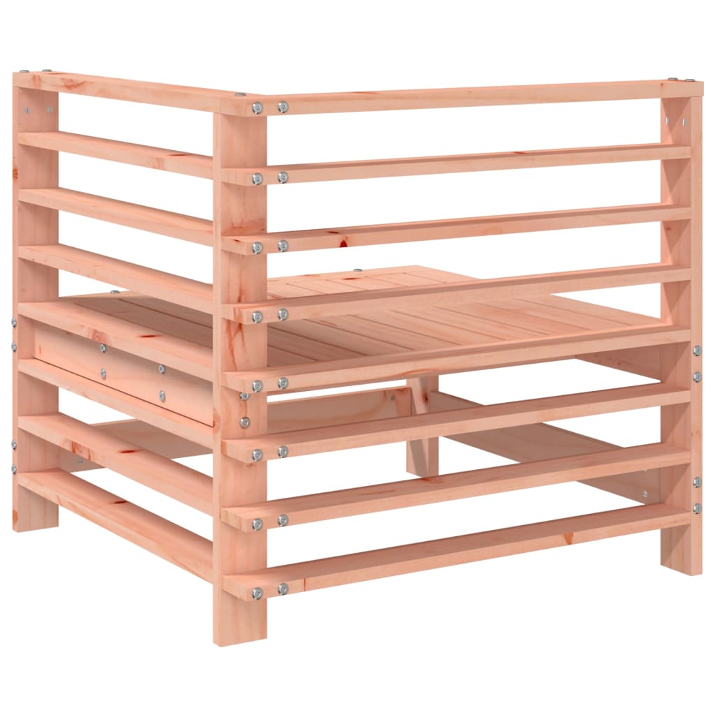 vidaXL Garden Corner Sofas 2 pcs Solid Wood Douglas