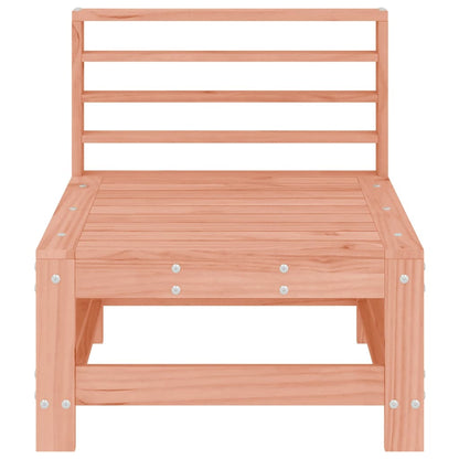 vidaXL Garden Middle Sofas 2 pcs Solid Wood Douglas
