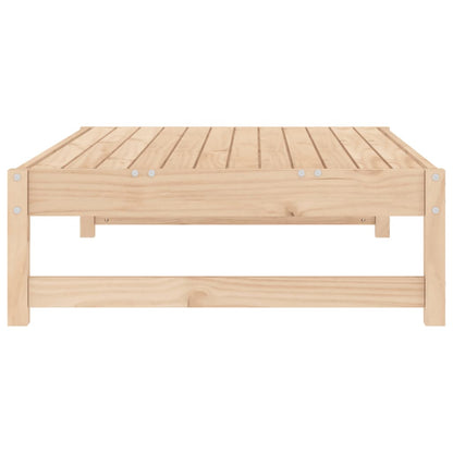 vidaXL Garden Footstool 120x80 cm Solid Wood Pine