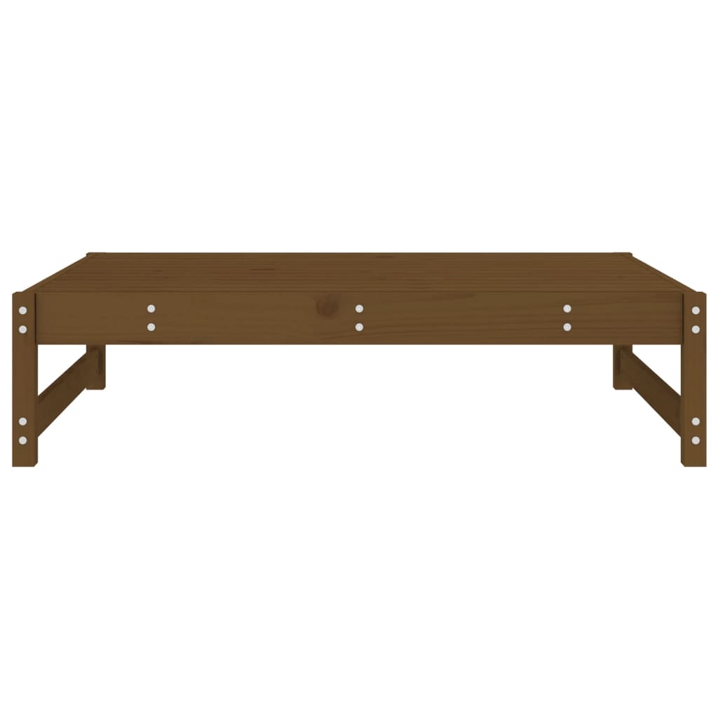 vidaXL Garden Footstool Honey Brown 120x80 cm Solid Wood Pine