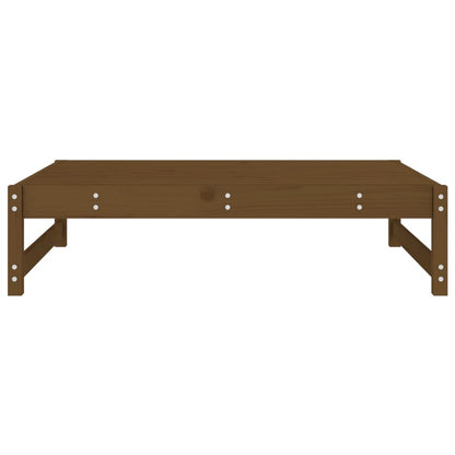 vidaXL Garden Footstool Honey Brown 120x80 cm Solid Wood Pine