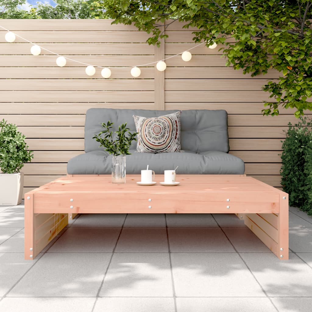 vidaXL Garden Footstool | Douglas Wood | Solid Douglas wood | 120x84x30 cm