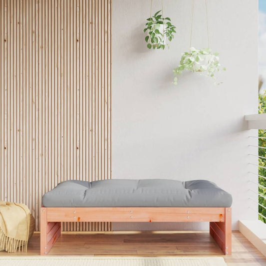 vidaXL Garden Footstool | Douglas Wood | Solid Douglas wood | 120x84x30 cm