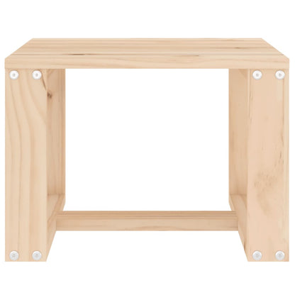 vidaXL Garden Side Table 40x38x28.5 cm Solid Wood Pine
