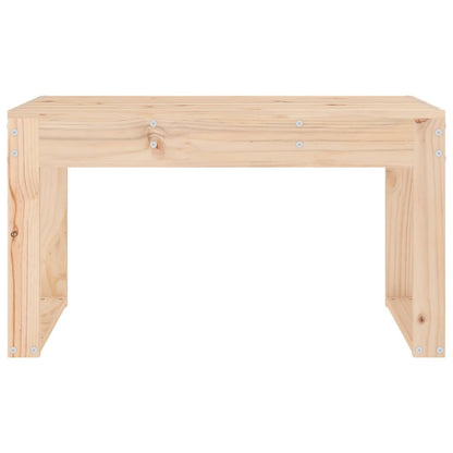 vidaXL Garden Bench 80x38x45 cm Solid Wood Pine