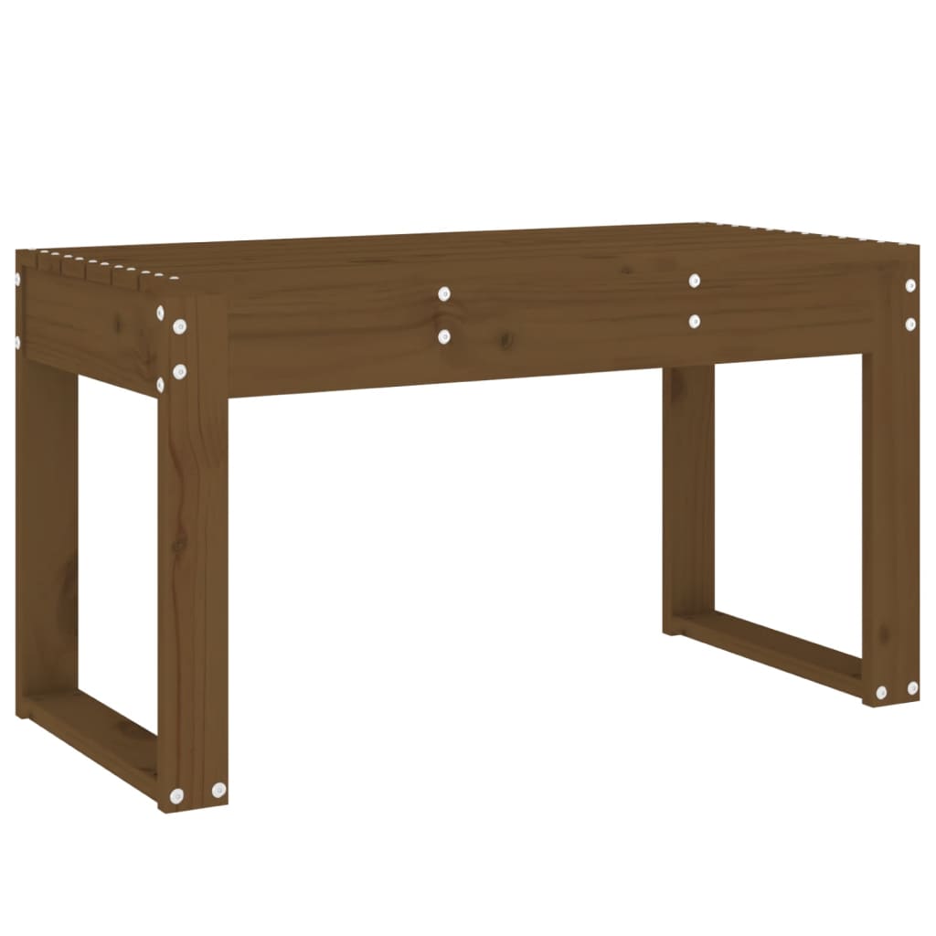vidaXL Garden Bench | Honey Brown | Solid Pine Wood | Medium | Durable