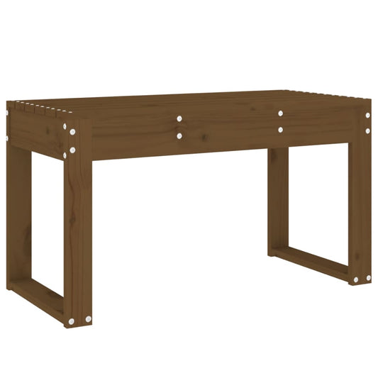 vidaXL Garden Bench | Honey Brown | Solid Pine Wood | Medium | Durable