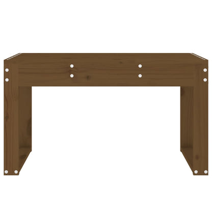 vidaXL Garden Bench | Honey Brown | Solid Pine Wood | Medium | Durable