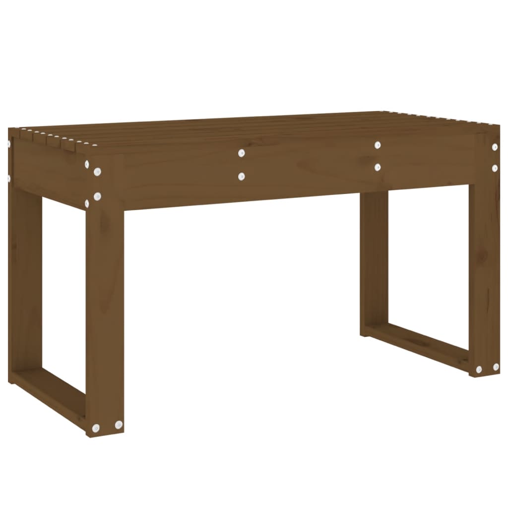 vidaXL Garden Bench | Honey Brown | Solid Pine Wood | Medium | Durable