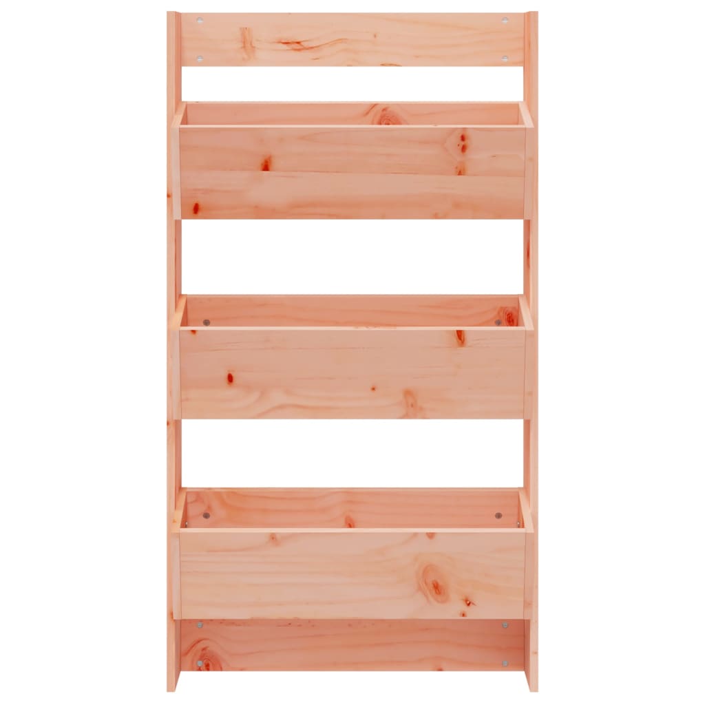 vidaXL Wall Planter 3-Tier 60x18.5x110 cm Solid Wood Douglas