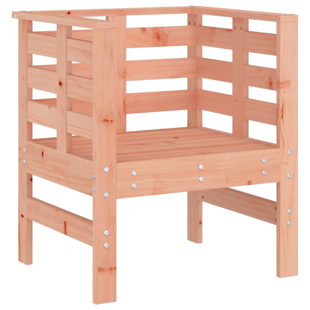 vidaXL Garden Chairs 2 pcs 61.5x53x71 cm Solid Wood Douglas