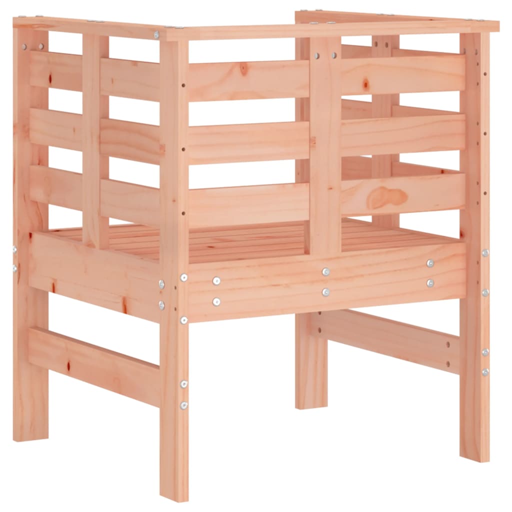 vidaXL Garden Chairs 2 pcs 61.5x53x71 cm Solid Wood Douglas